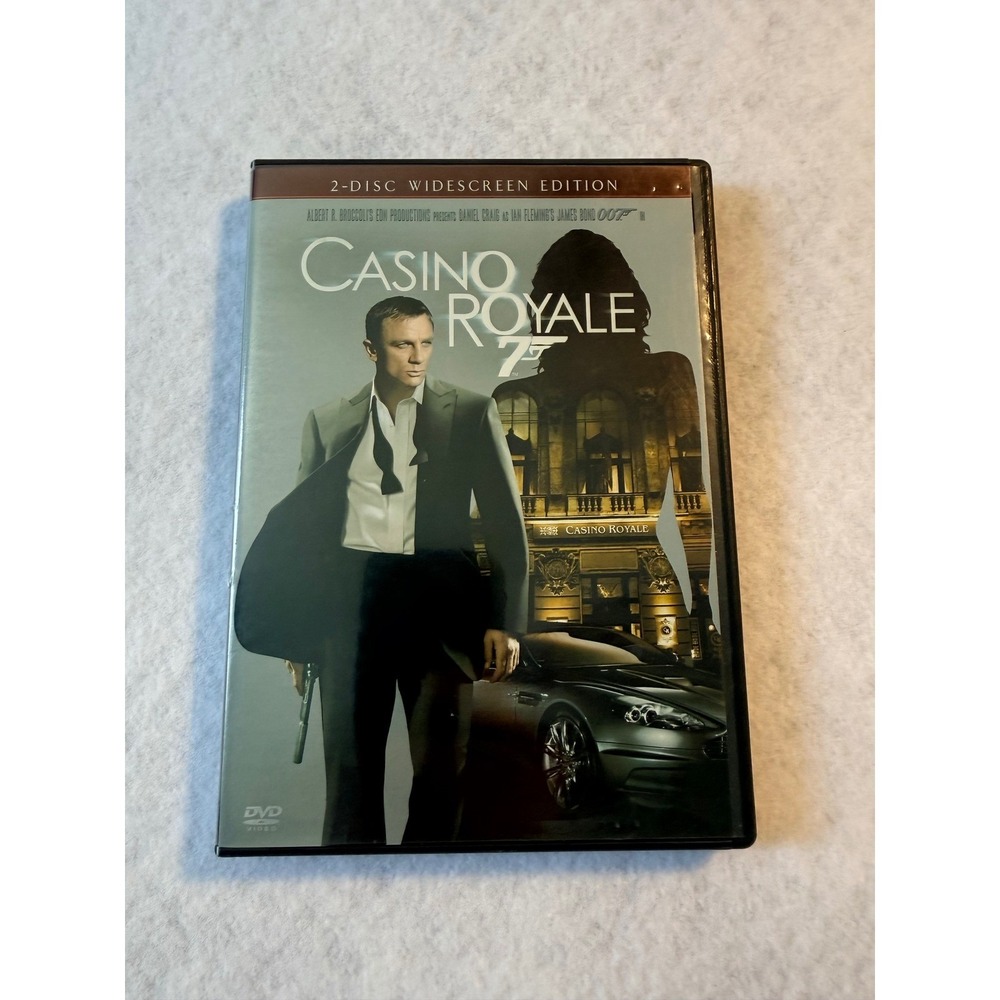 Casino Royale James‎ Bond 007 2-Disc Widescreen Edition DVD Daniel Craig Action